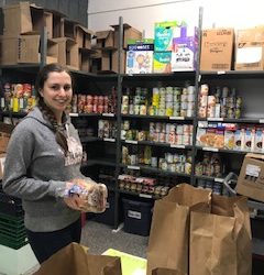 Laura, Food Bank Volunteer