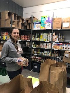 Laura, Food Bank Volunteer