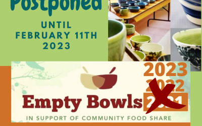 Empty Bowls 2022 postponed until 2023