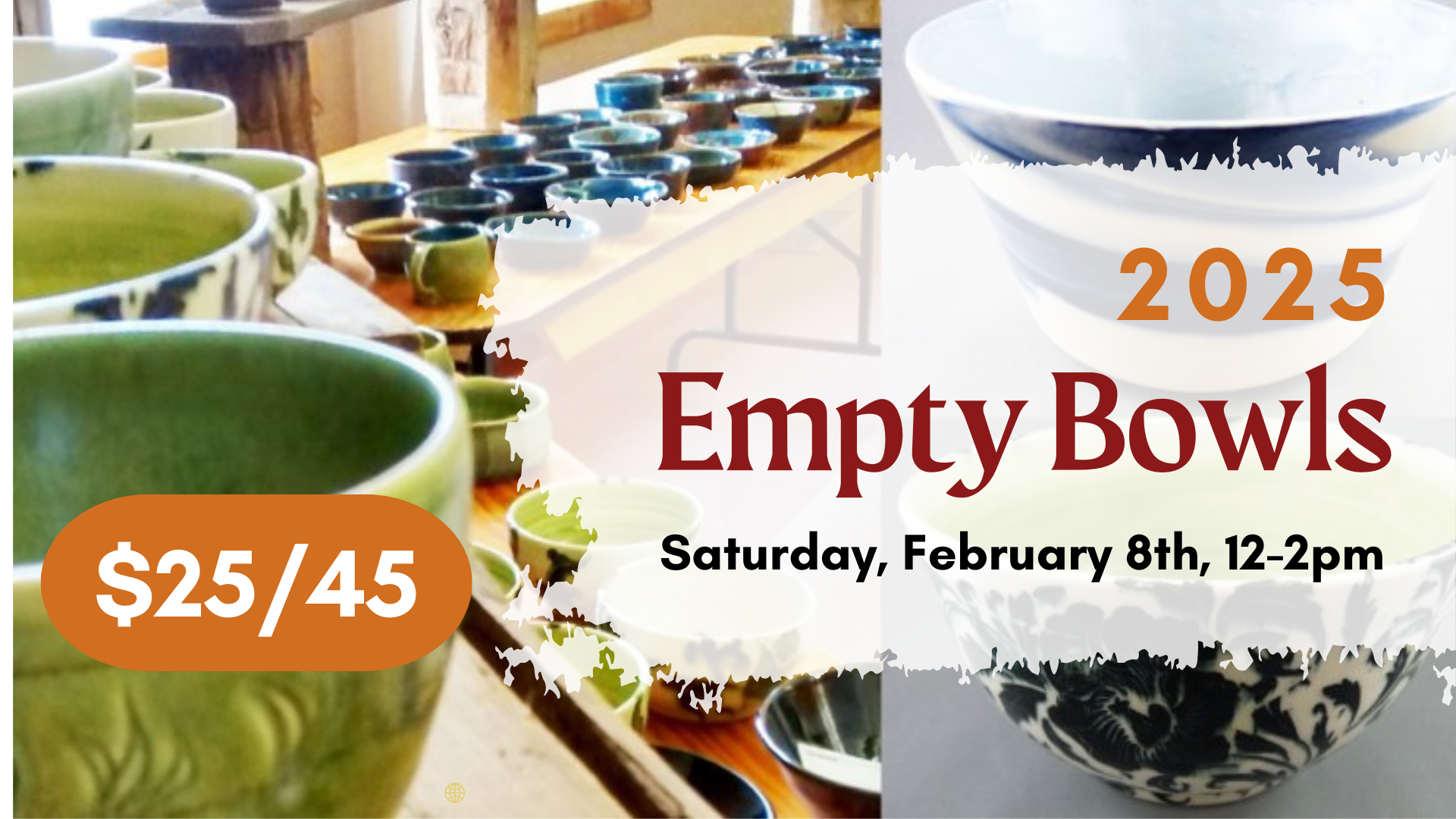 Empty Bowls 2025 Press Release Community Food Share 2025 Empty Bowls Event